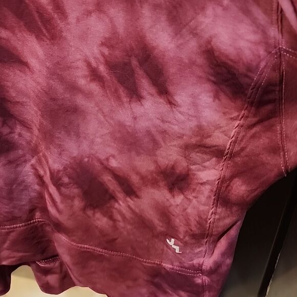 Oversized joy lab pullover merlot Tie dye large - Picture 3 of 3